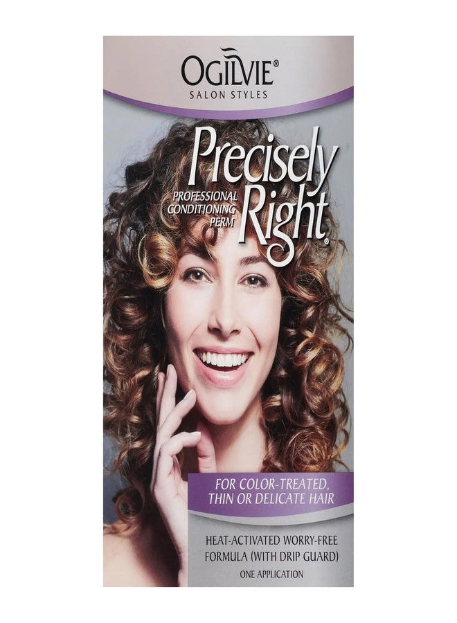 Ogilvie Salon Styles Precisely Right Professional Conditioning Perm Kit - Ideal for Color-Treated, Thin, or Delicate Hair - 6 pc - Image 2